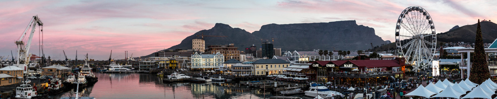 27.10. V&A Waterfront - Sonnenuntergang