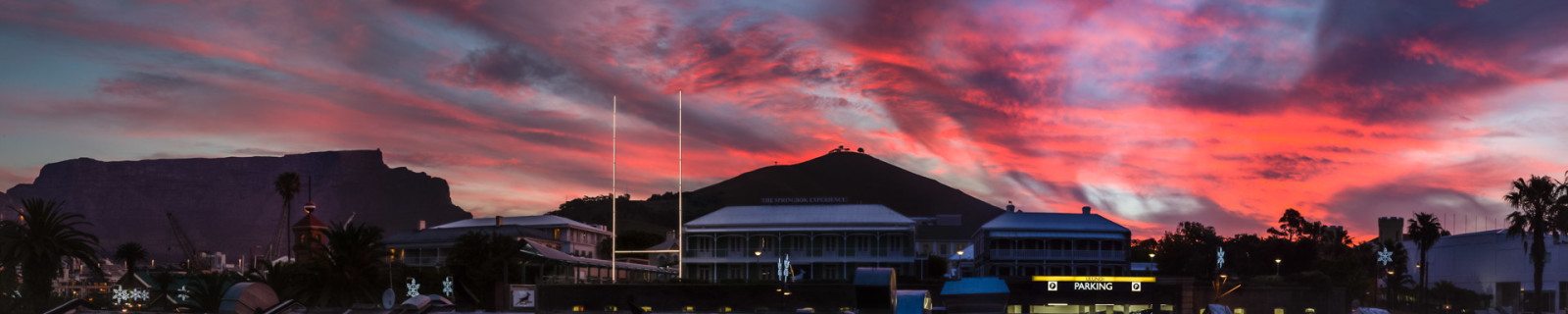 27.10. V&A Waterfront - Sonnenuntergang