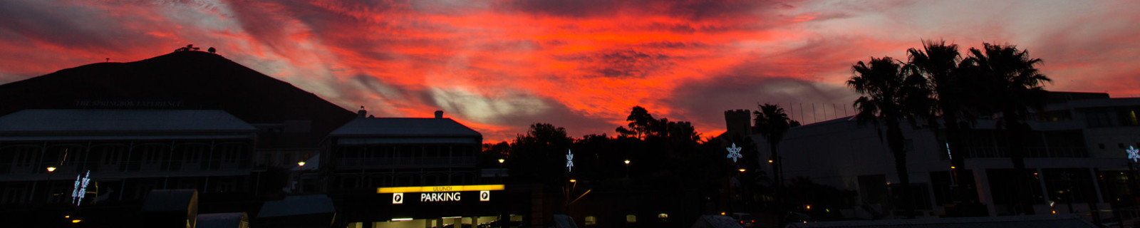 27.10. V&A Waterfront - Sonnenuntergang