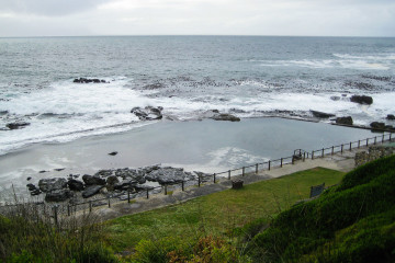 1.-2.11. Hermanus - eins der vielen Gezeitenschwimmbäder