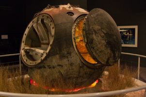 2006: Original der Sputnik Kapsel (die Aulösung des Suchbilds ;-)