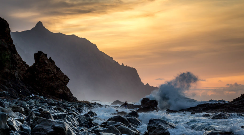 13.11.2014 Sonnenuntergang Benijo Beach