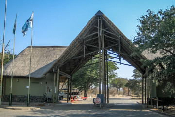 17./18.7. Chobe NP - Kasane-Einfahrt