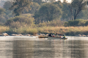 22.7. Sunrise Tour auf dem Kavango