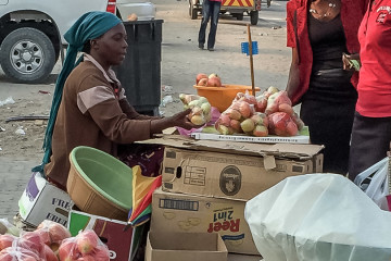 22.-24.7.: Rundu, 80T Einwohner - Markt