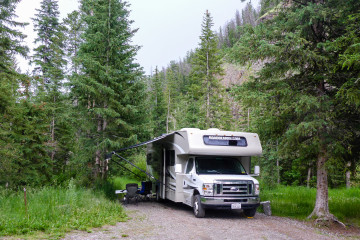 15./16.7. Meeteetse, Shoshone NF - Wood River CG, #5