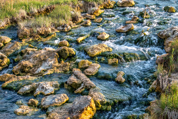 18.7. Baden im Boiling River