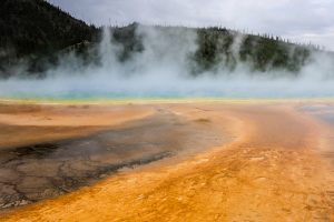 21.7. Midway Geyser Basin - Grand Prismatic Spring, Run-off