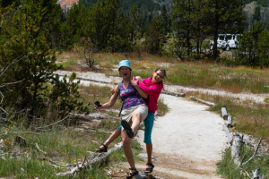 21.7. North Upper Geyser Basin - auf dem Weg vom Biscuit zum Upper Geyser Basin