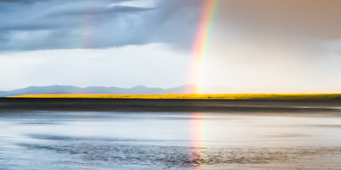 21.7. Grant - Wolkenbruch und Regenbogen