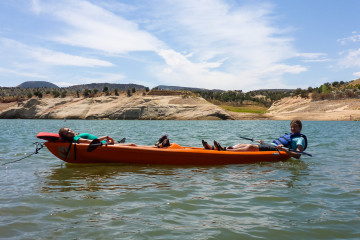 24.-25.7. Red Fleet SP - Kayak