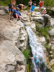 28.7. Wanderung zu den "Butt Falls"
