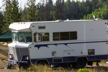 2.8. State Forest SP, Wohnmobil aus den 50er Jahren