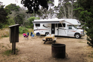 13.-15.7. MacKerricher SP - Surfwood Campground