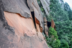 Abenteuerlich, der Trail zum Observation point