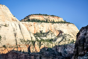 West Rim des Zion Canyons