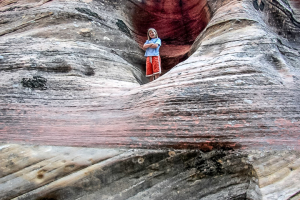 Slot Canyon mit Kind ;-)