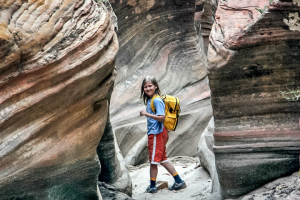 Slot Canyon mit Kind ;-)