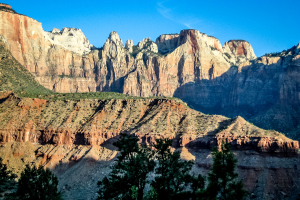 Canyonwände, Watchman-Campground