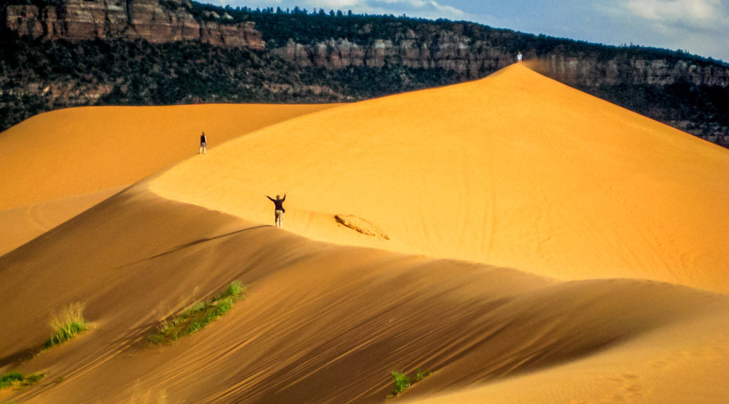 Coral Pink Sand Dunes: Licht Wind, Sand, Rumtollen ...