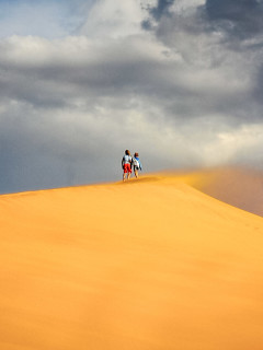 Coral Pink Sand Dunes: Licht Wind, Sand, Rumtollen ...