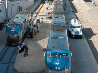 17.-20.7. Denver: Amtrak Station