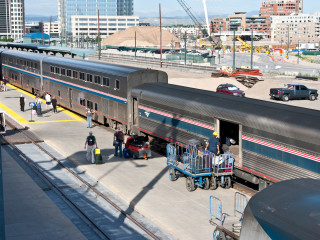 17.-20.7. Denver: Amtrak Station