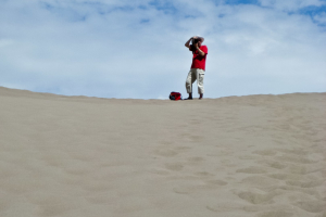 21.-24.7. Great Sand Dunes - Photographer at Work ;-)