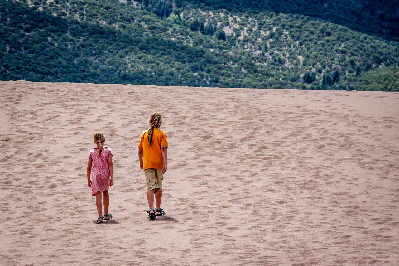 21.-24.7. Great Sand Dunes - Besteigung der High Dune