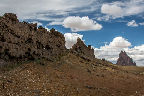 2.8. Navajo Land - Shiprock