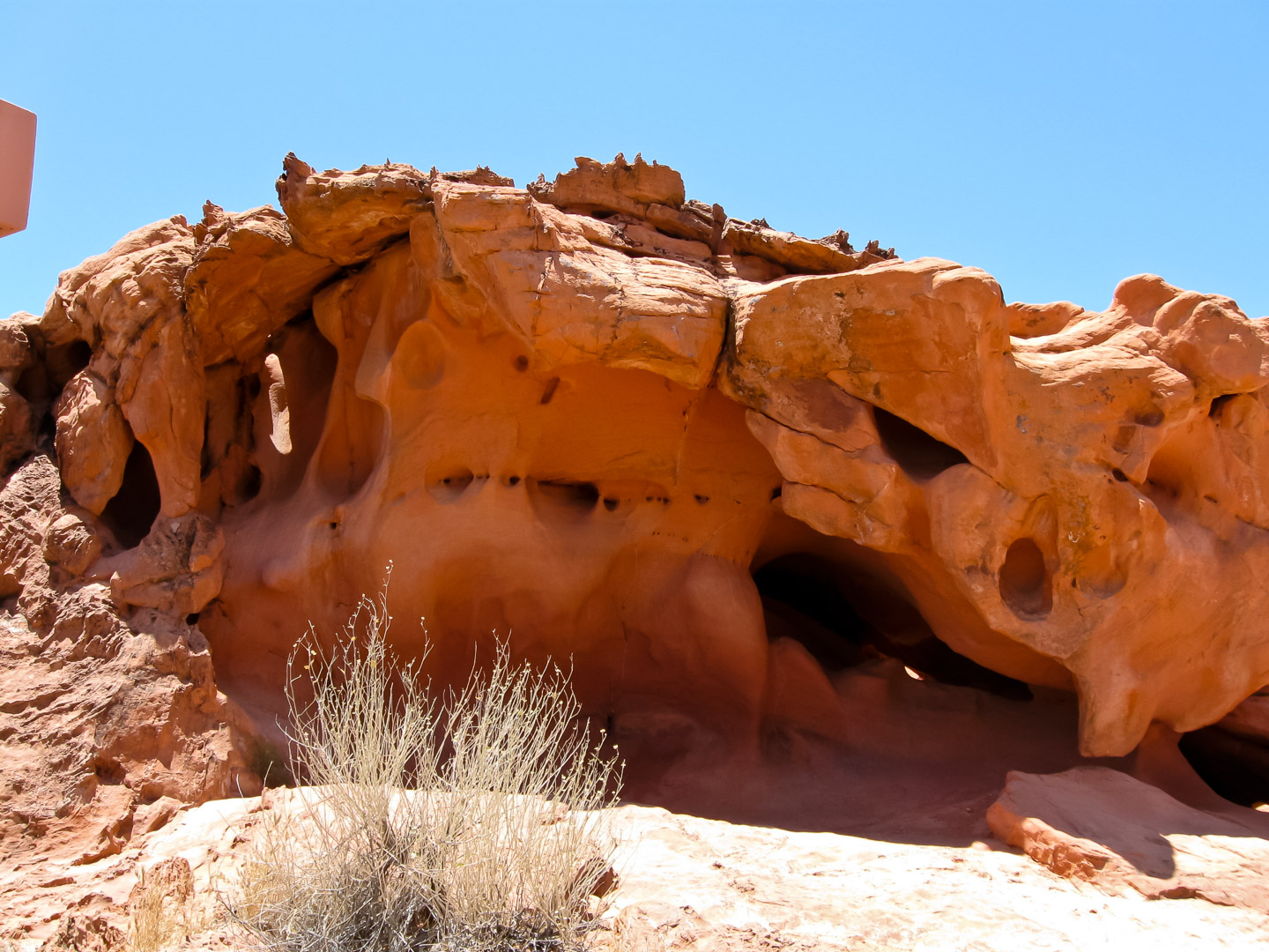 19.6. Valley of Fire - Picknick an Mouse's Tank