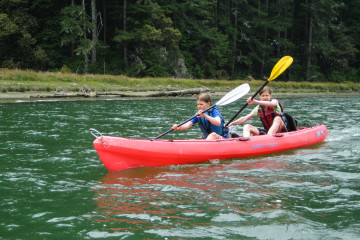 13.7. Mendocino - Big River Kanu Tour