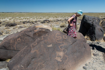 22.7. Petroglyphs, Grimes Point bei Fallon