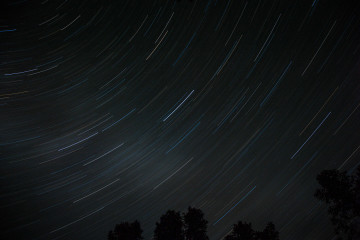 23.-25.7. Great Basin NP - Star Trails (f7.1, 51min, ISO 100)