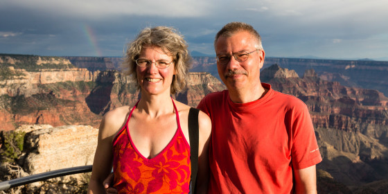 27.7. Grand Canyon North Rim - Bright Angel Trail