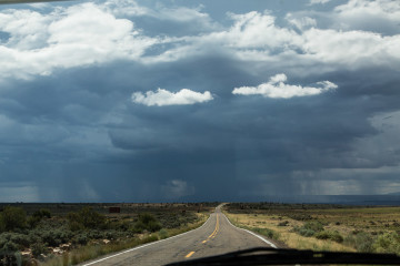 1.8.: Gewitterfahrt vom North Rim zum Zion