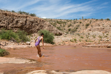 3.8. Badepause in der Virgin River Recreation Area