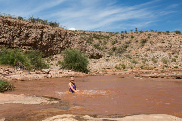 3.8. Badepause in der Virgin River Recreation Area