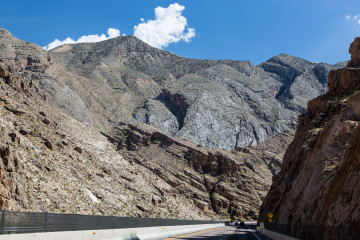 3.8. Fahrt auf der I-15, Arizona Strip