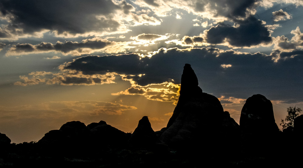 Arches NP: Sonnenuntergang am Devils Garden