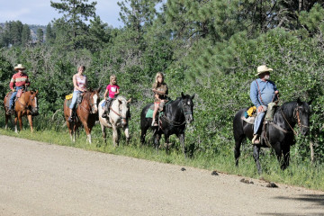 17.7. Reitausflug - Rimrock Outfitters, Mancos