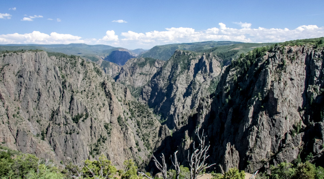 19./20.7. Black Canyon of the Gunnison