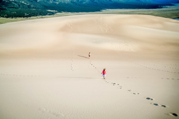 22.-24.7. Great Sand Dunes - High Dune Besteigung