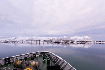 12.2. Hurtigruten, Harstad-Svolvaer, Risoyhamn