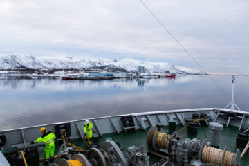 12.2. Hurtigruten, Harstad-Svolvaer, Stokmarknes