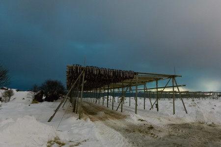 13.2. Grimsoysand, Eindrücke in der Nacht