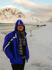 14.2. Skagsandenbeach bei Flagstad