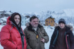 16.2. Laukvik - die drei Kursleiter Deryk, Serdar und Christian