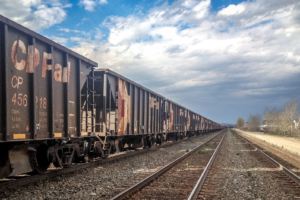 20.10.2014 - Train in Golden, BC