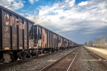 20.10.2014 - Train in Golden, BC